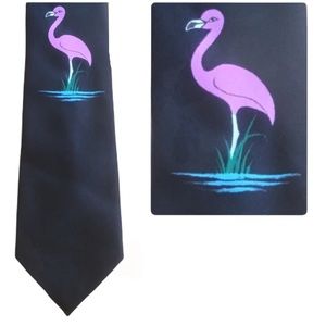 FLAMINGO NECKTIE